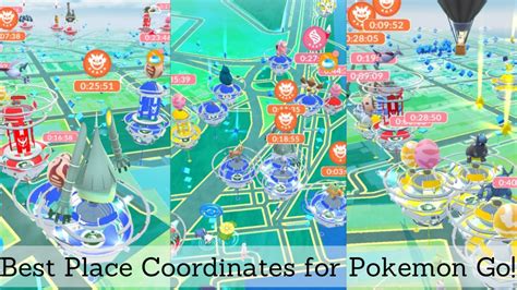 best pokemon go coordinates 2022.